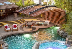 Pool design in San Diego California